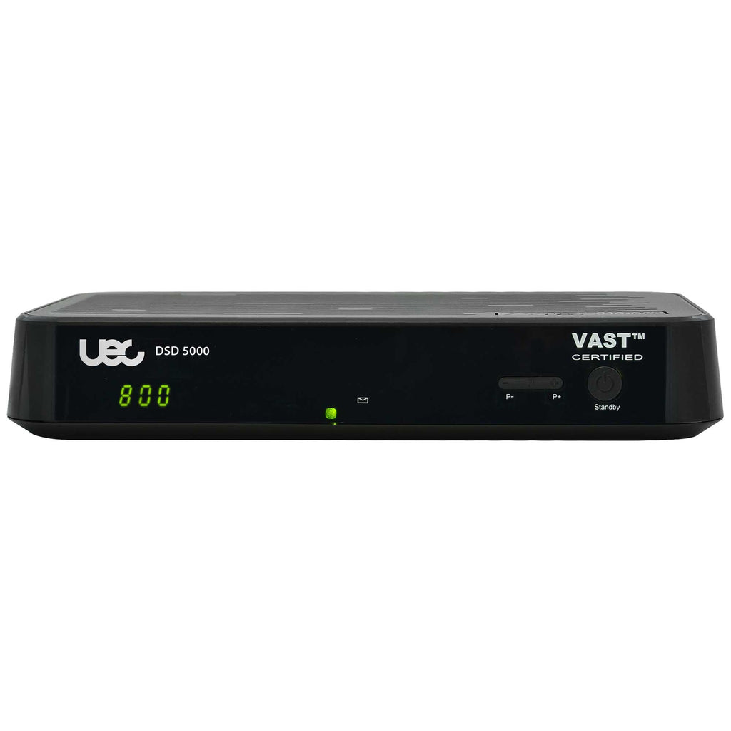 NEW Model with Digital Display UEC DSD5000 VAST Satellite Decoder Box bundle